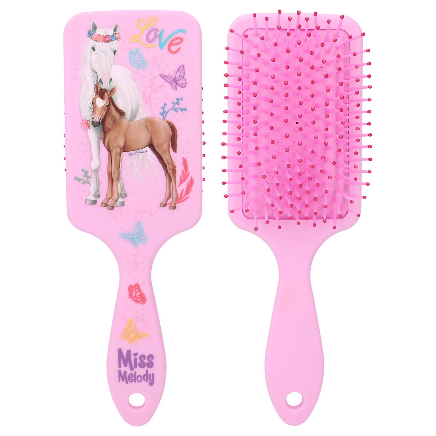 Miss Melody Hårborste Rosa Heartbreaker - Miss Melody -  Leksaksaffären
