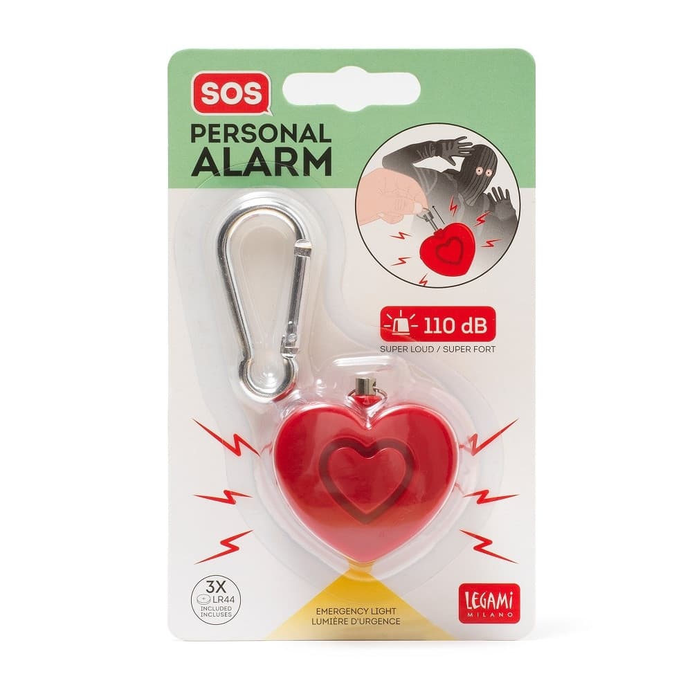 SOS Överfallslarm med lampa - Legami -  Leksaksaffären