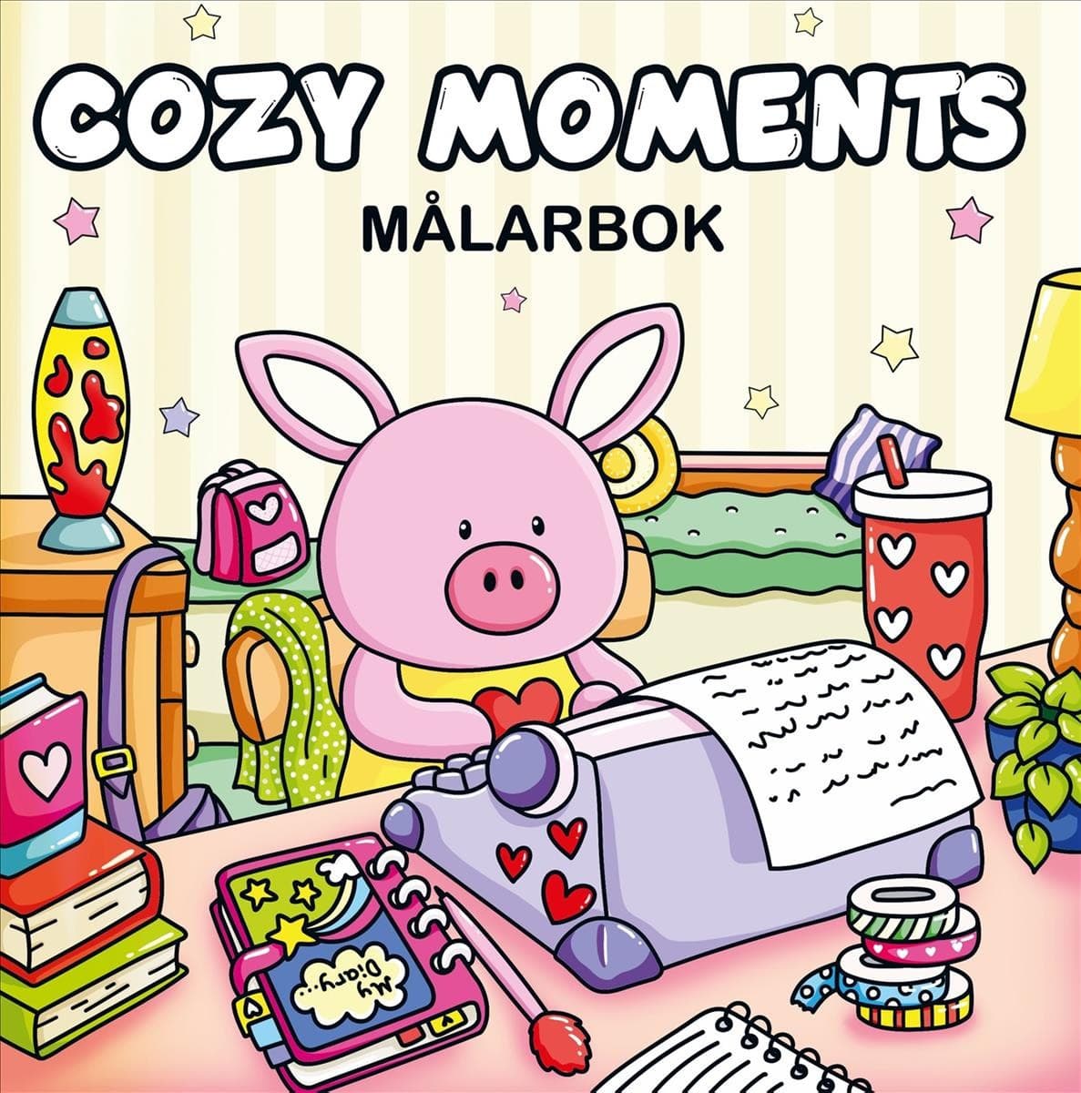 Cozy Moments Målarbok - Leksaksaffären -  Leksaksaffären