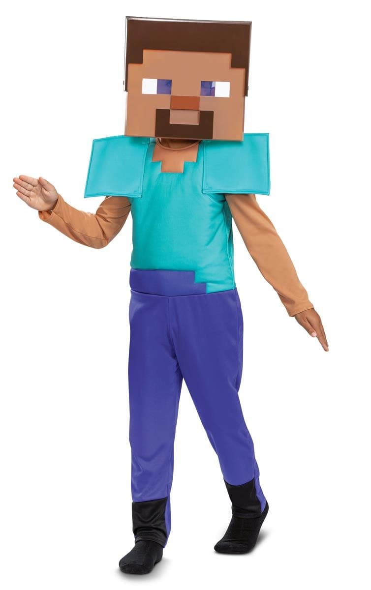 Minecraft Utklädning Steve : Model - S (4-6 år) - Minecraft -  Leksaksaffären