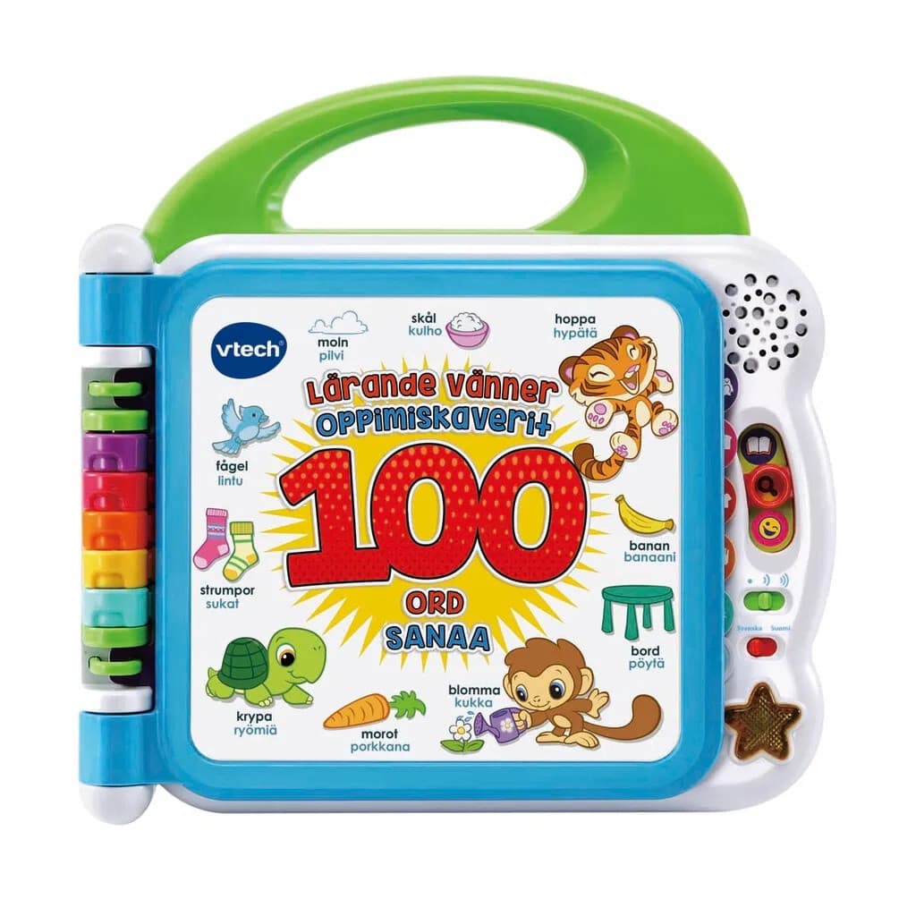 Vtech Lärande vänners bok med 100 ord SE/FI - Vtech -  Leksaksaffären
