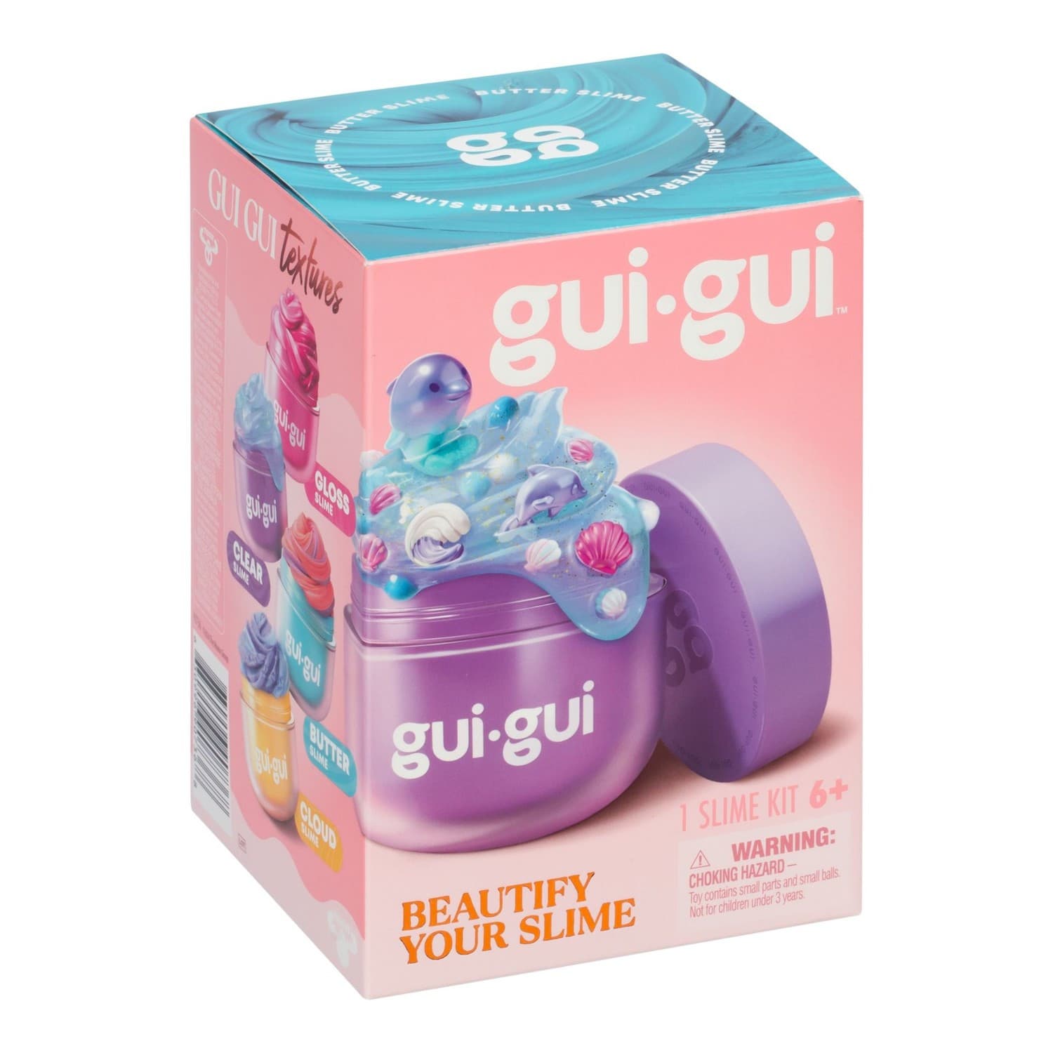 Gui Gui Slime 1-pack Butter - Gui Gui -  Leksaksaffären