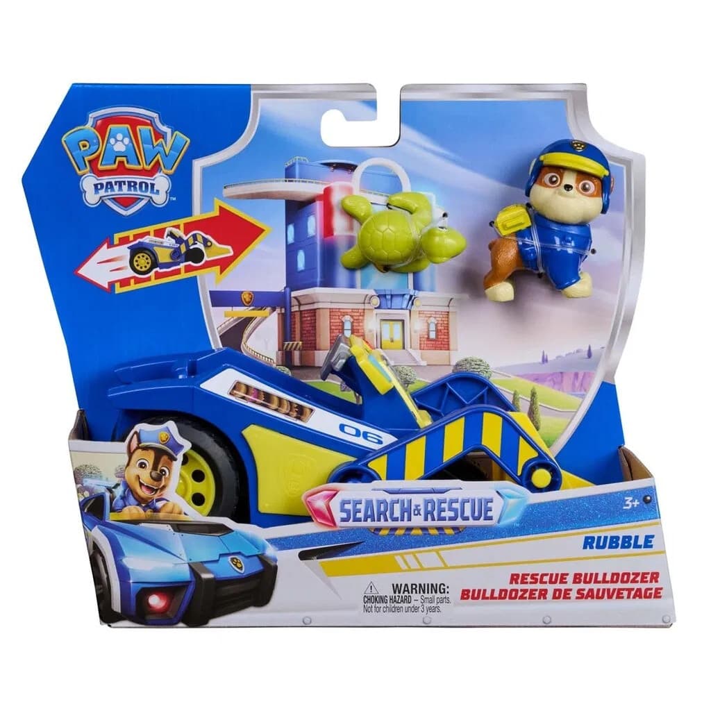 Paw Patrol Search & Rescue Rubble Pullback - Paw Patrol -  Leksaksaffären