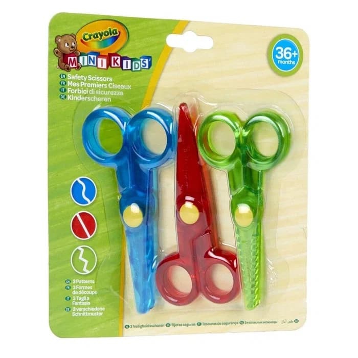 Crayola Barnsaxar 3-pack - Leksaksaffären -  Leksaksaffären
