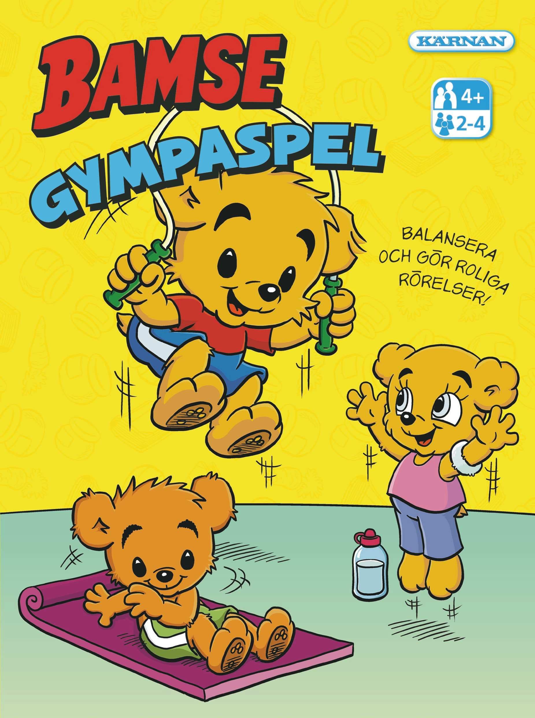 Bamse Gympaspel - Bamse -  Leksaksaffären