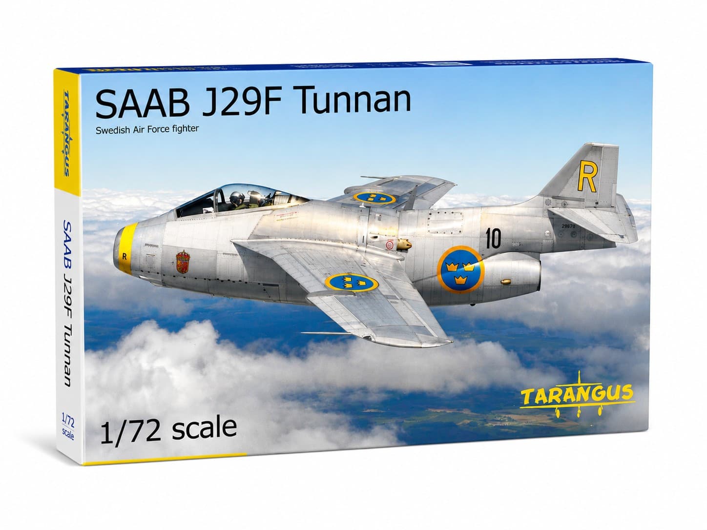 Tarangus SAAB J29F Tunnan 1/72 - Tarangus -  Leksaksaffären