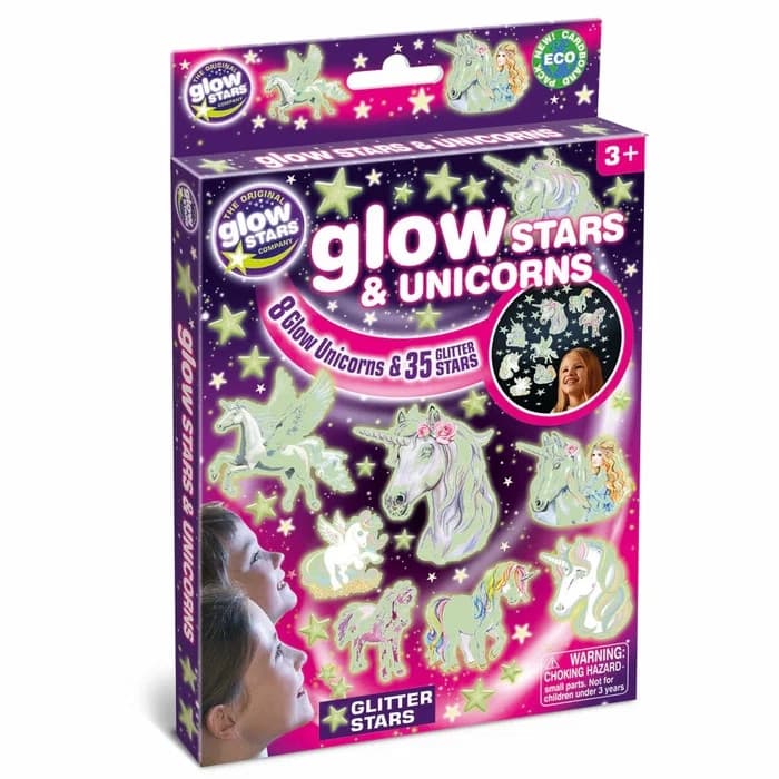 Glow Stars & Unicorns - Leksaksaffären -  Leksaksaffären