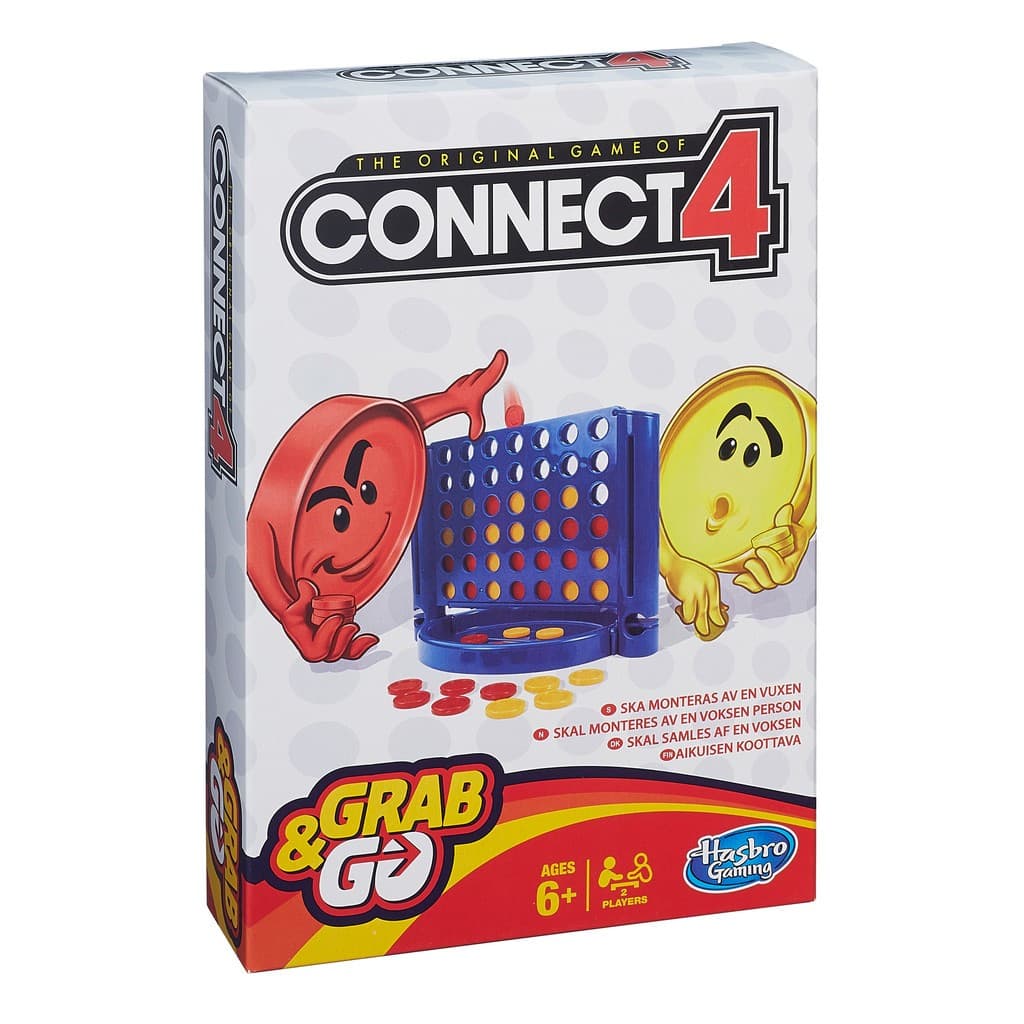 4 i rad Resespel - hasbro -  Leksaksaffären