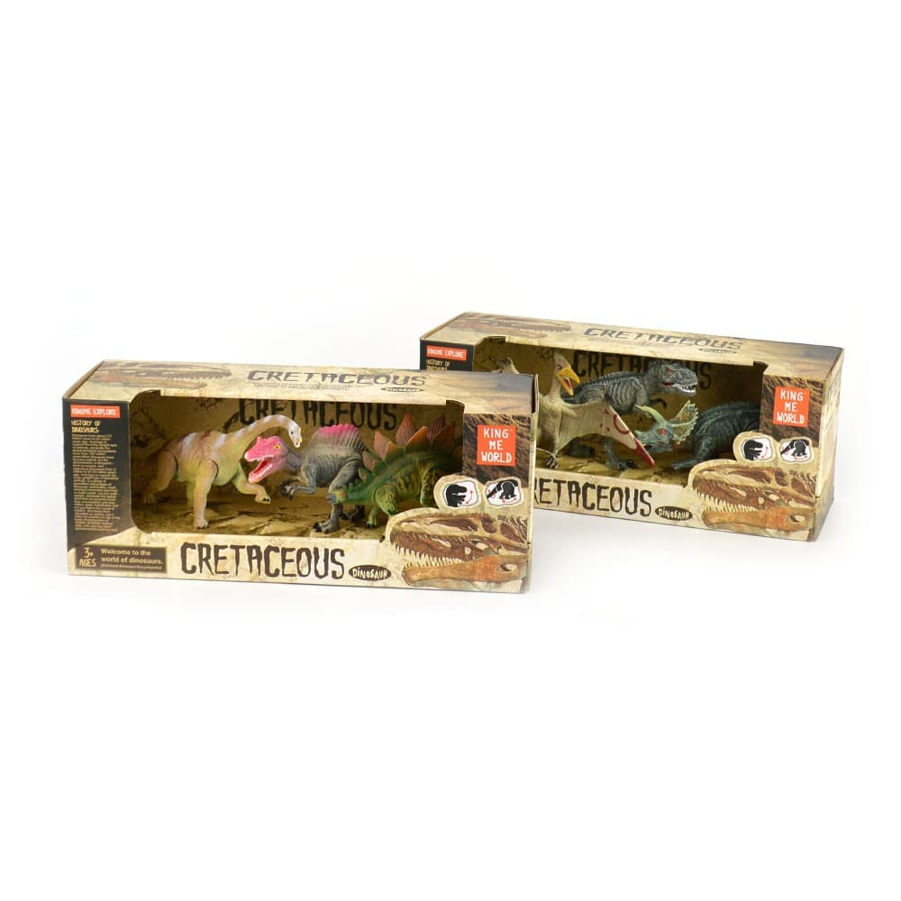 Dinosaurier 3-pack : Model - T-rex, triceratops & brachiosaurus - Leksaksaffären -  Leksaksaffären