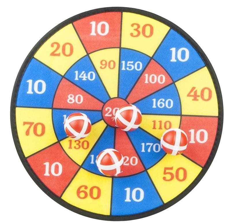 Dartspel med bollar - Leksaksaffären -  Leksaksaffären