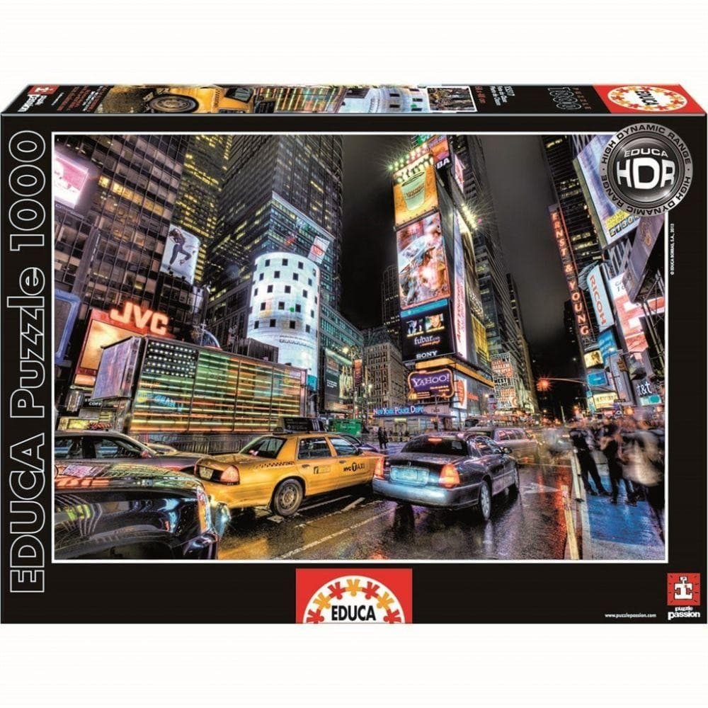 Educa Times Square New York Pussel 1000 bitar 15525 - Educa -  Leksaksaffären