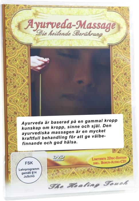 DVD Ayurveda massage