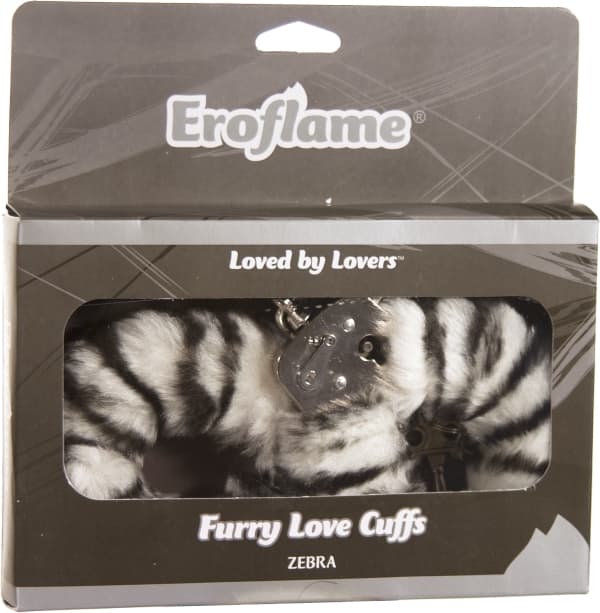 Love cuffs zebra