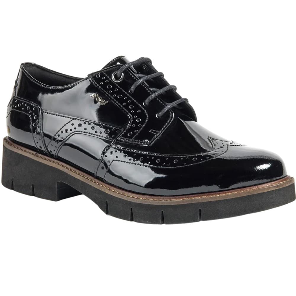 POD Dam Kacey Brogues i Läder
