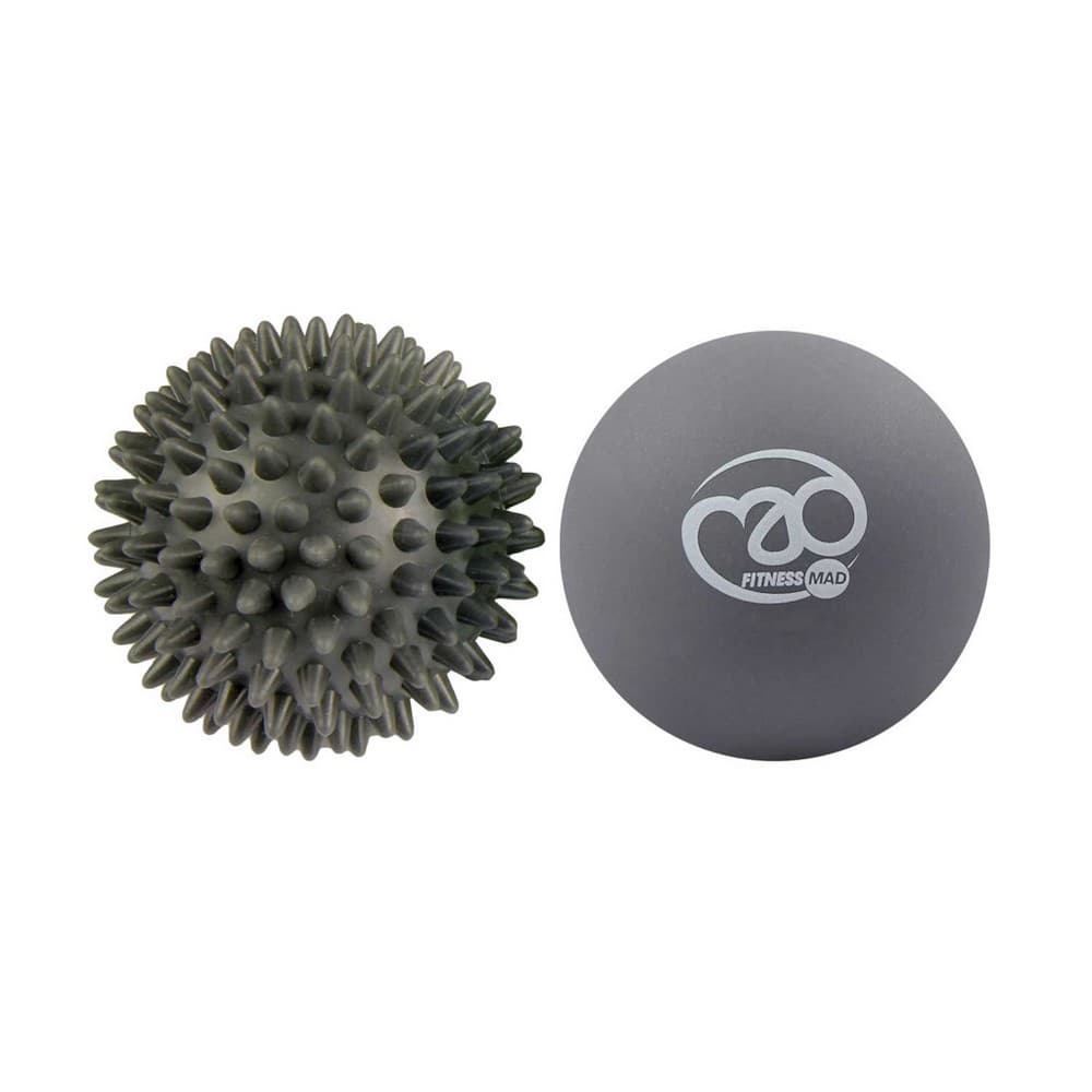 Fitness Mad Trigger Point Spiked Massagebollar Set (2-pack)