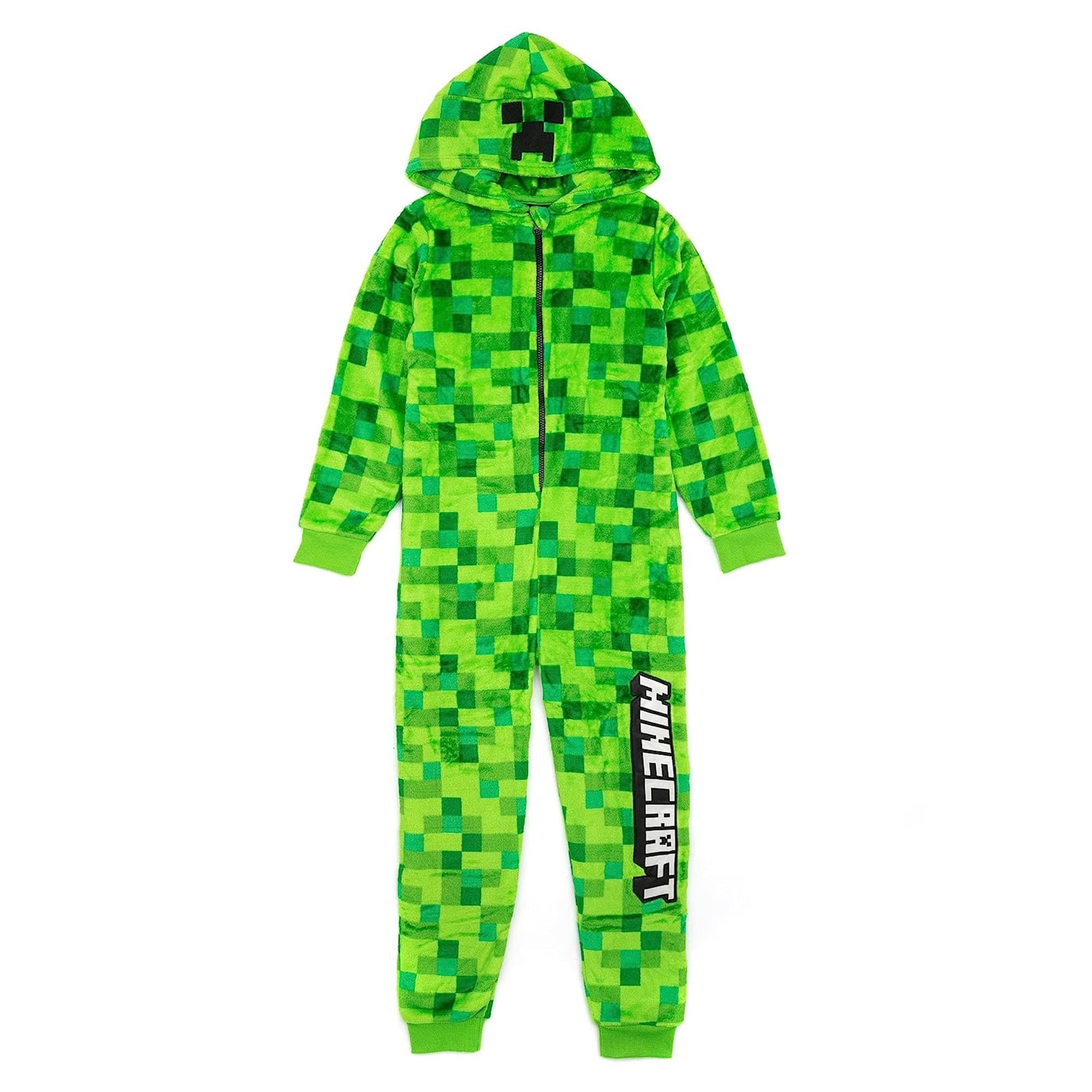 Minecraft Pojkar Creeper Pixel Bodysuit
