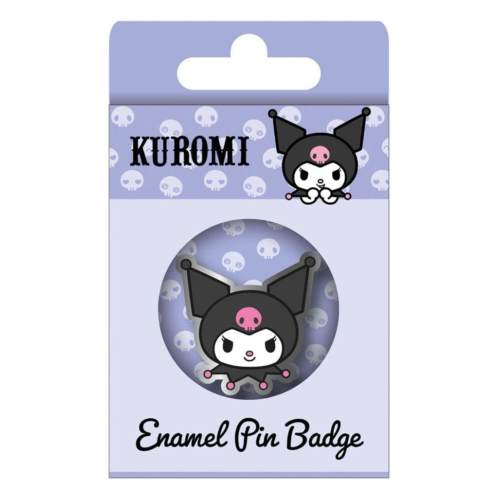 Kuromi Happy Face Emaljerat Märke