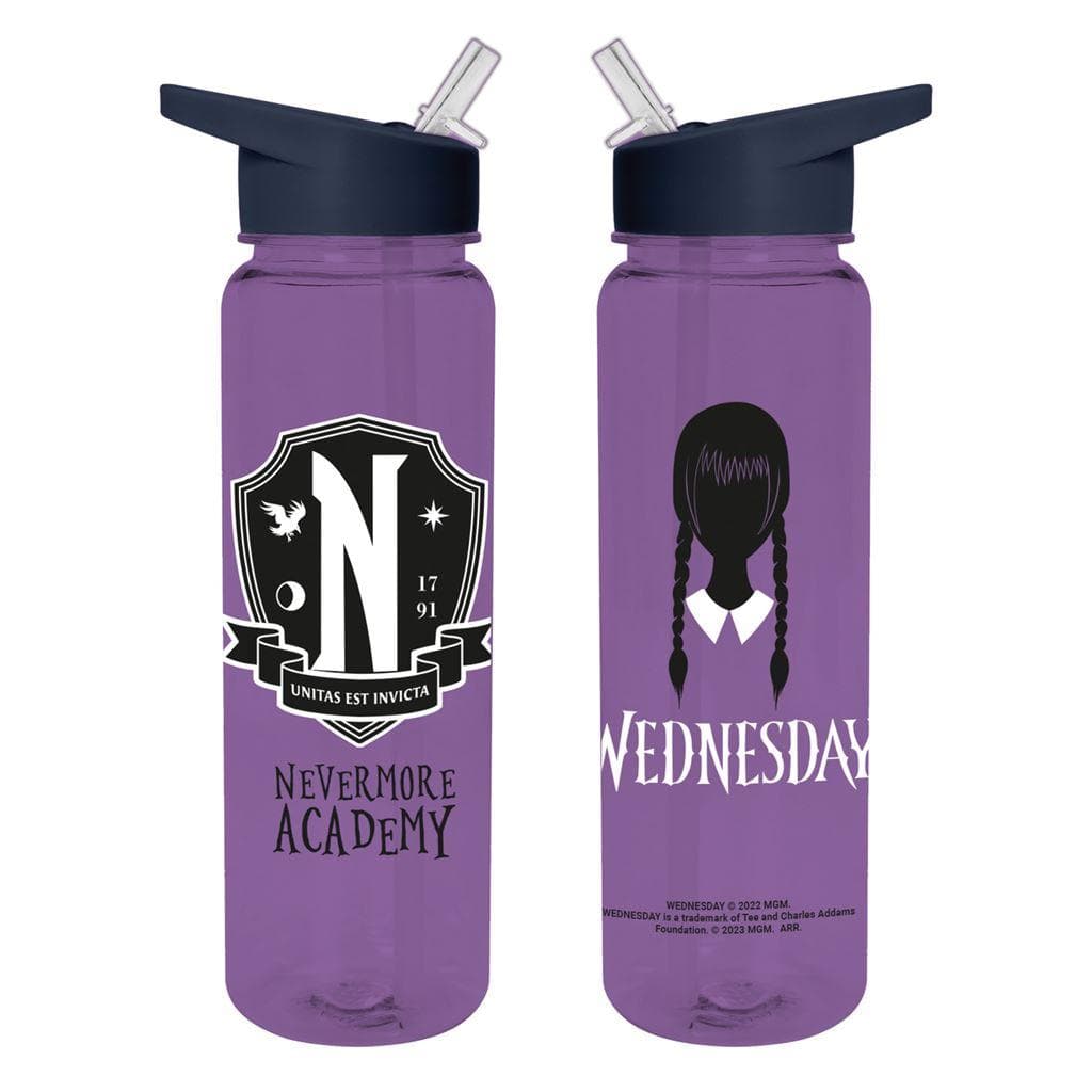 Wednesday Nevermore Academy Vattenflaska i Plast