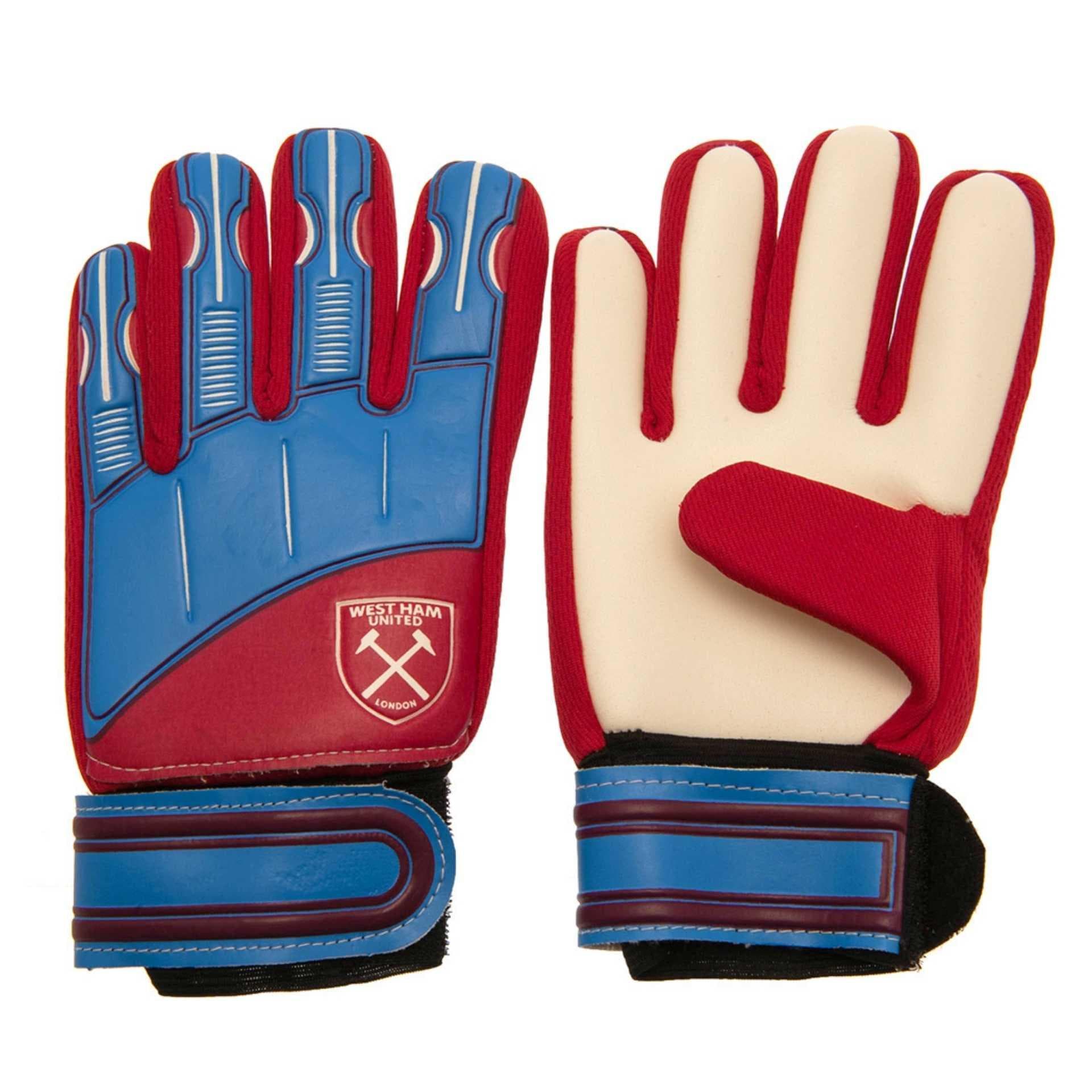 West Ham United FC Barn/Kids Crest Målvaktshandskar