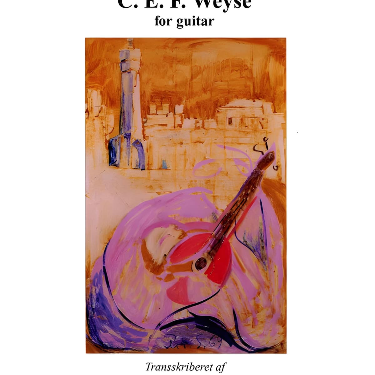 C.E. F. Weyse for guitar lärobok