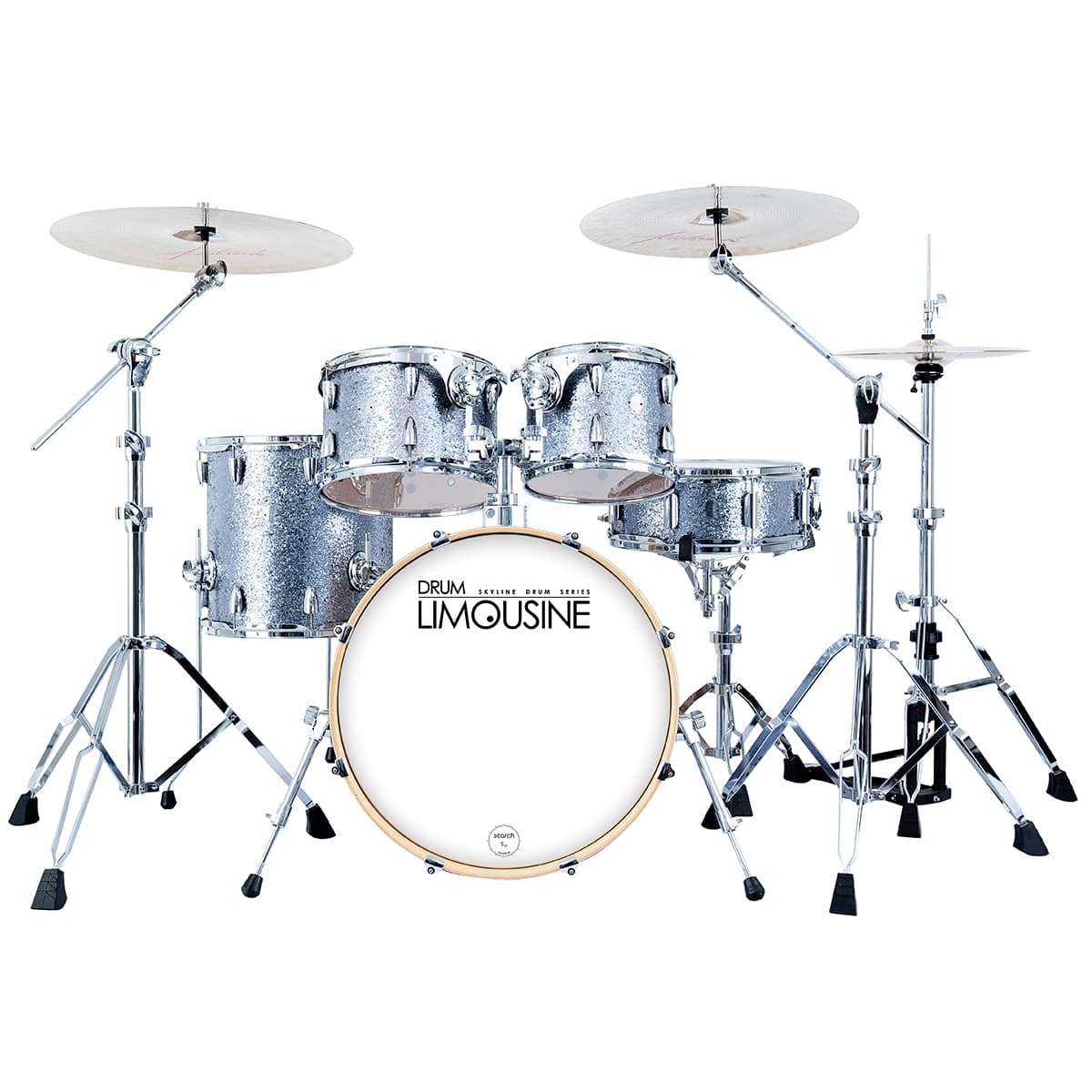 Drum Limousine Skyline 20 SS trumset silver sparkle