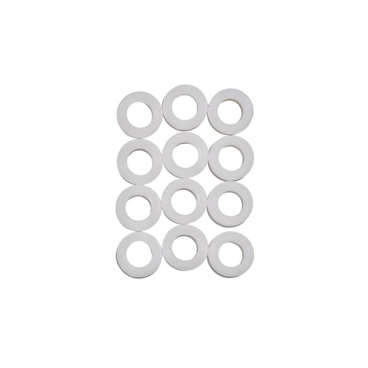 Drum Limousine NW-01-SP nylon washers (12 st) vit