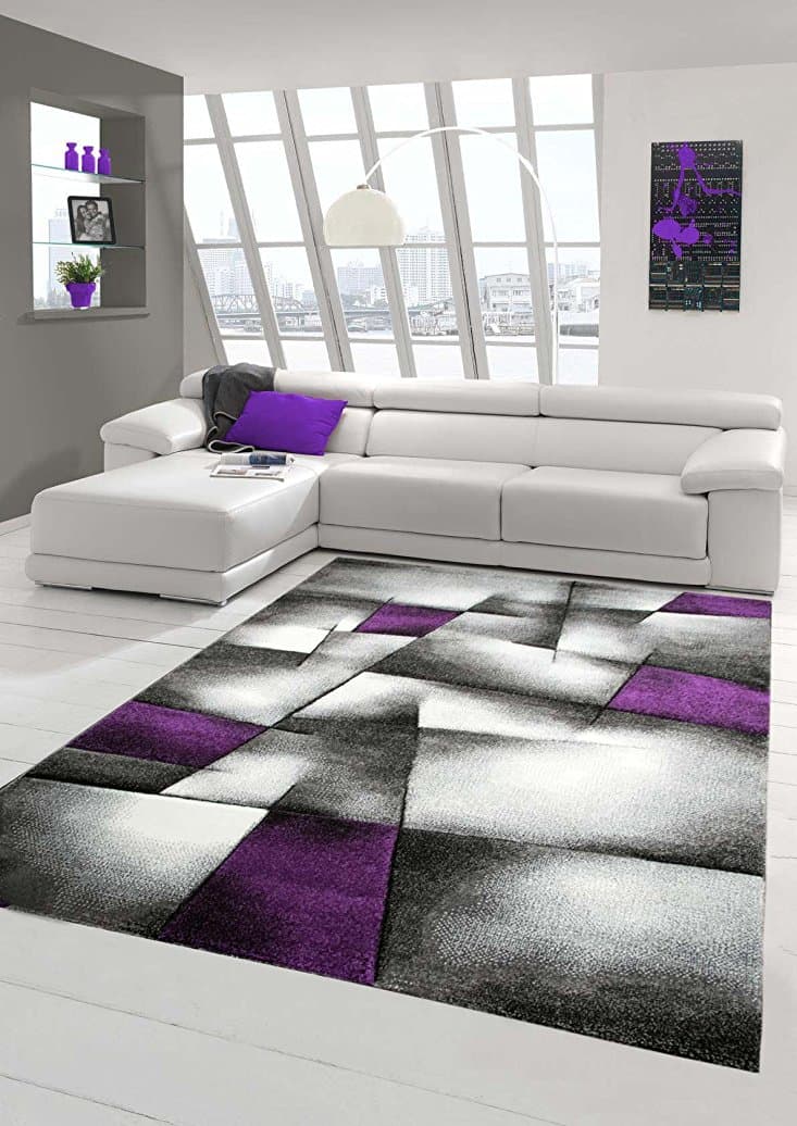 Lucara Trend Lila - Modern Matta - 160 x 230 cm