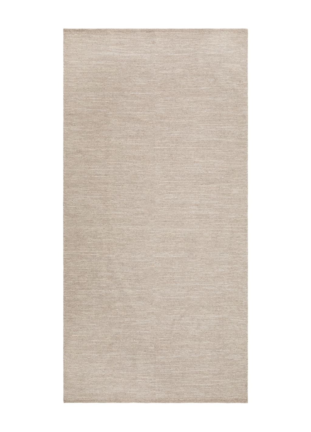 Asko Taupe - Rund Matta - 75 x 150 cm