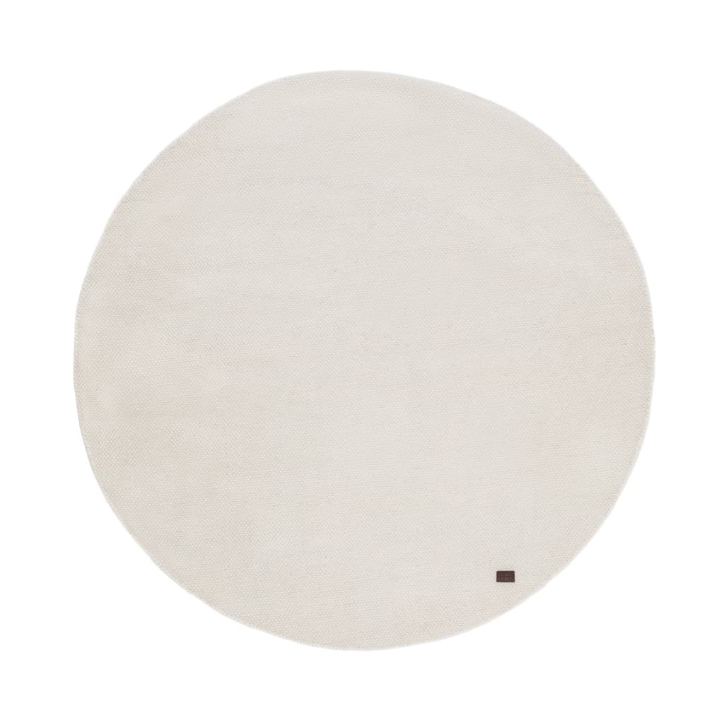 Asko Vit - Gångmatta - Rund 160cm