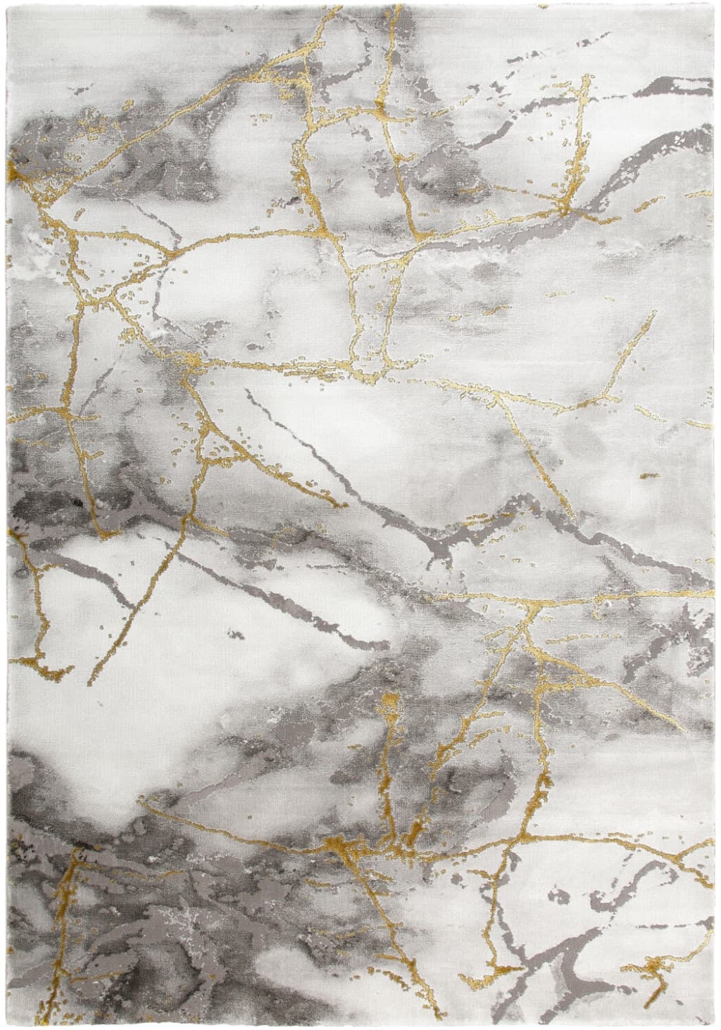 Craft Concrete Guld - Modern Matta - 140 x 200 cm