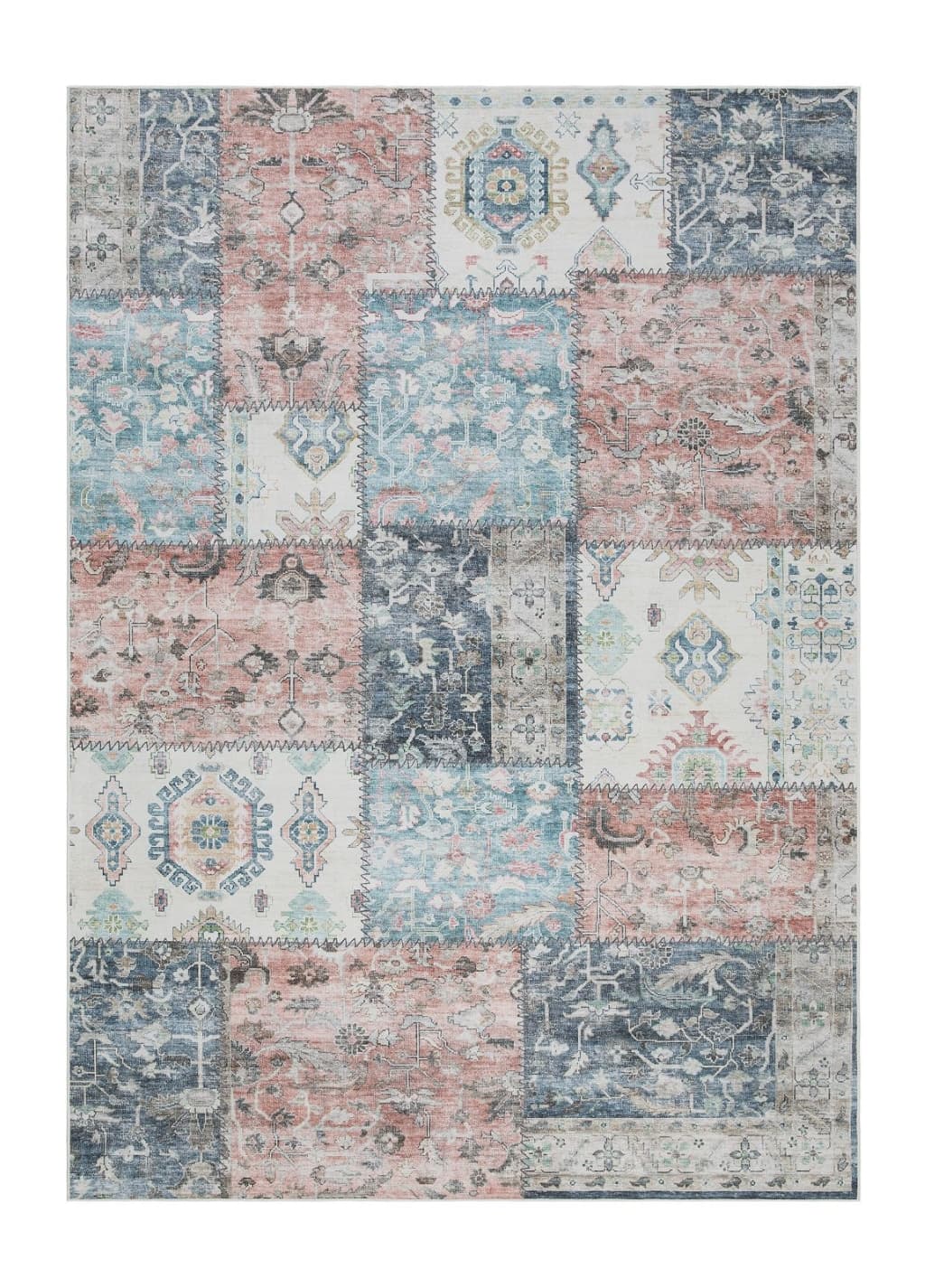 Kenzie Patch Multi - Modern Matta - 80 x 300 cm