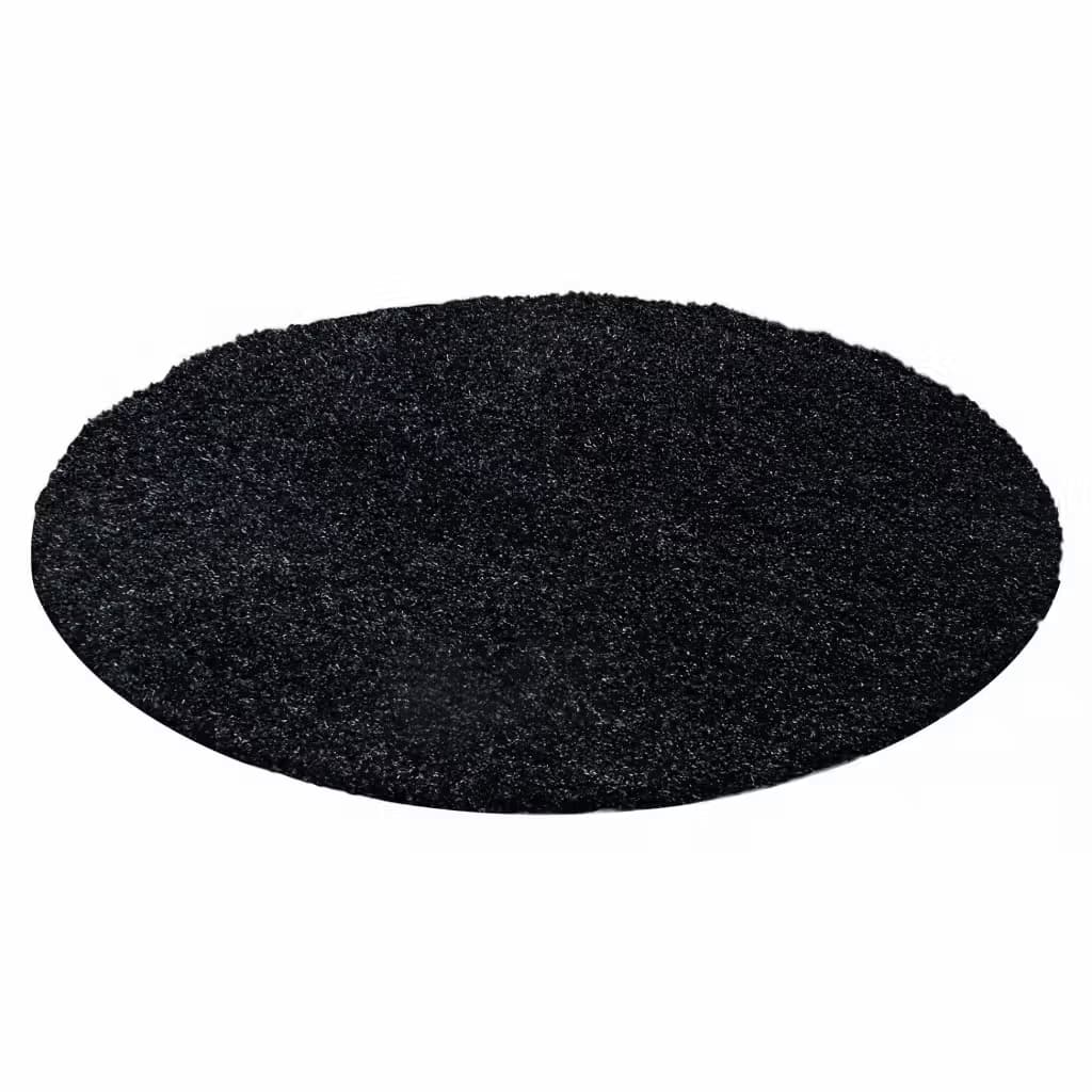 Life Antracit - Rund Ryamatta - Rund 160cm