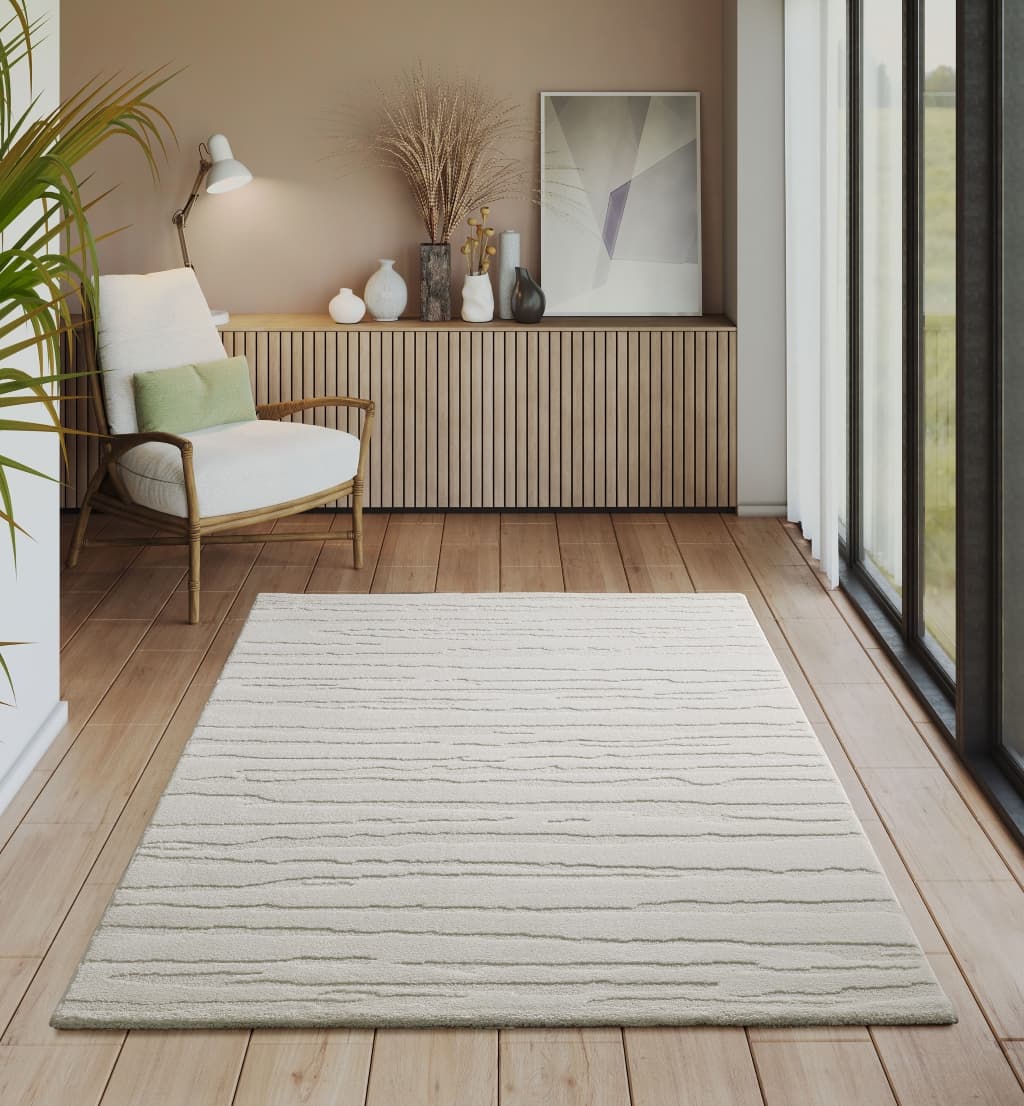 Moda Cream - Modern Matta - 140 x 200 cm