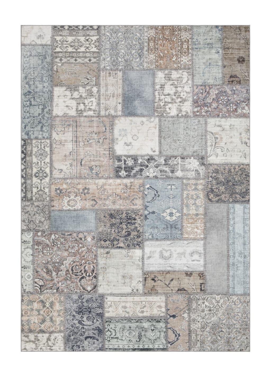 Tarfaya Patch Natur - Gångmatta - 240 x 340 cm