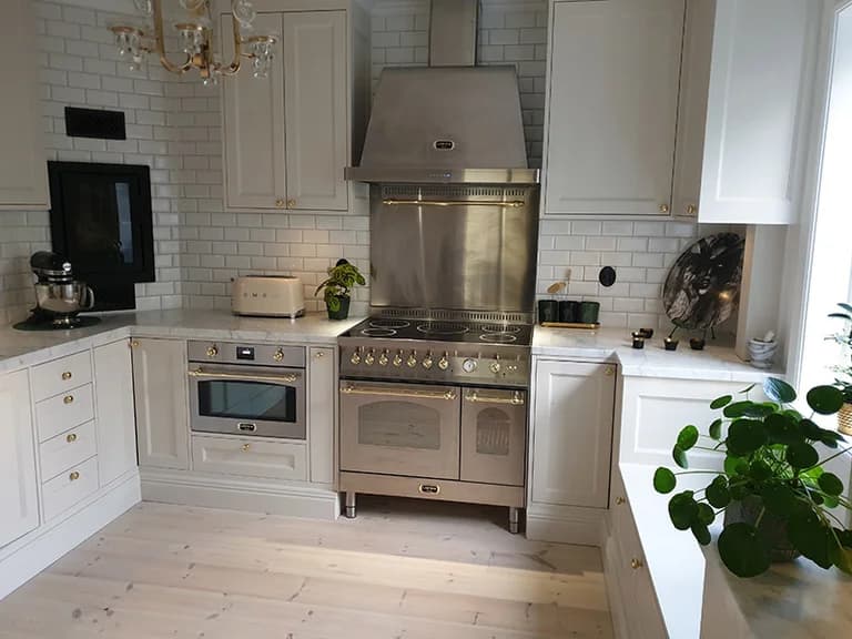 Spispaket - Dolce Vita 90 cm Induktion - Rostfri/Mässing  - Lofra view 2
