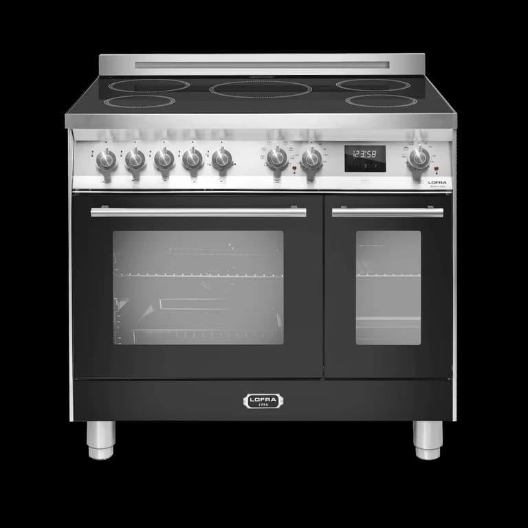 Venezia - Induktionsspis 90 cm (2 ugnar) - Svart - Lofra