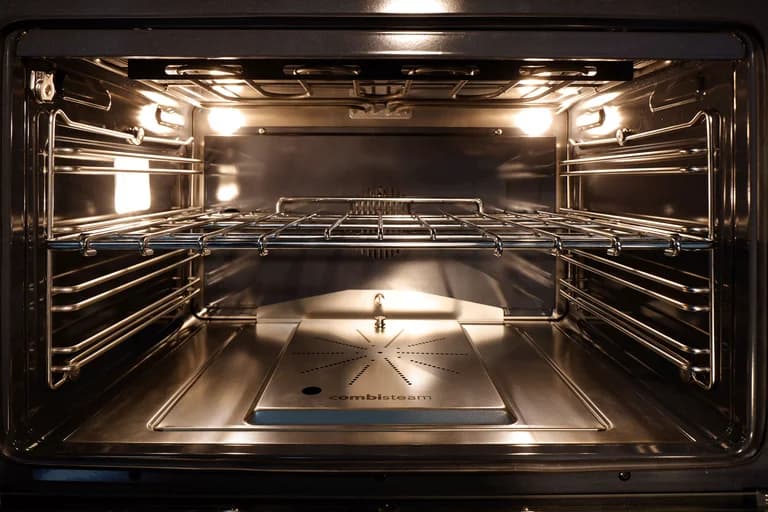 Ascot - Combi-Steam - Gasspis 70 cm (2 ugnar)  - Rostfri/Mässing - Steel view 2