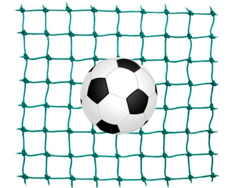 Fotbollsnät i bit 4 x 2m, 130m