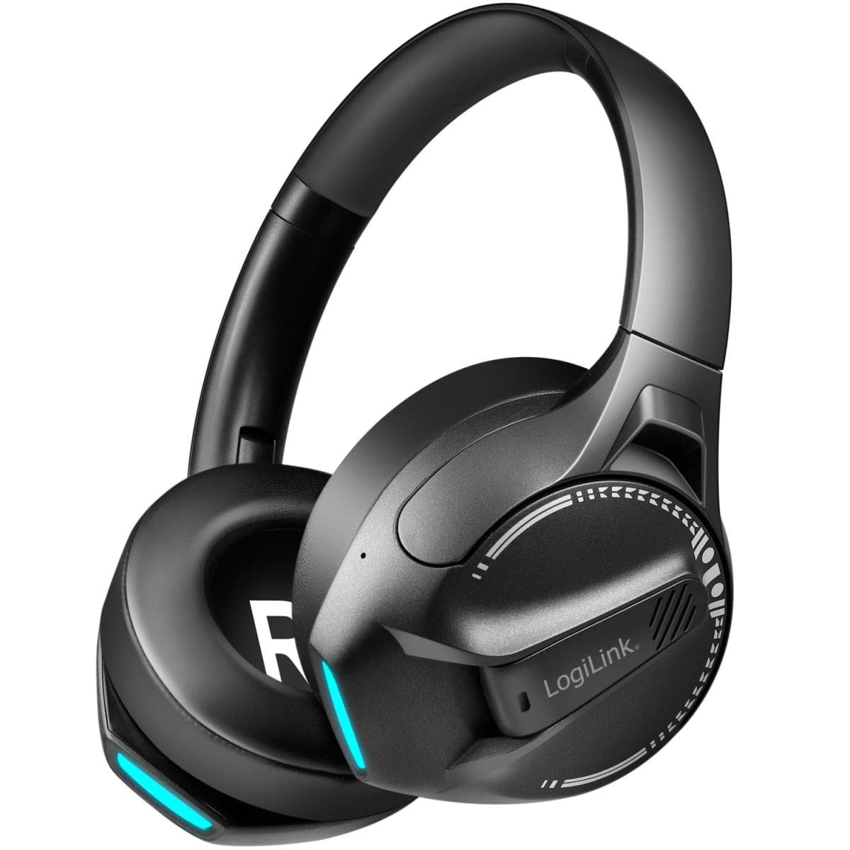 LogiLink: Gamingheadset Trådlöst Bluetooth 6.0 Svart