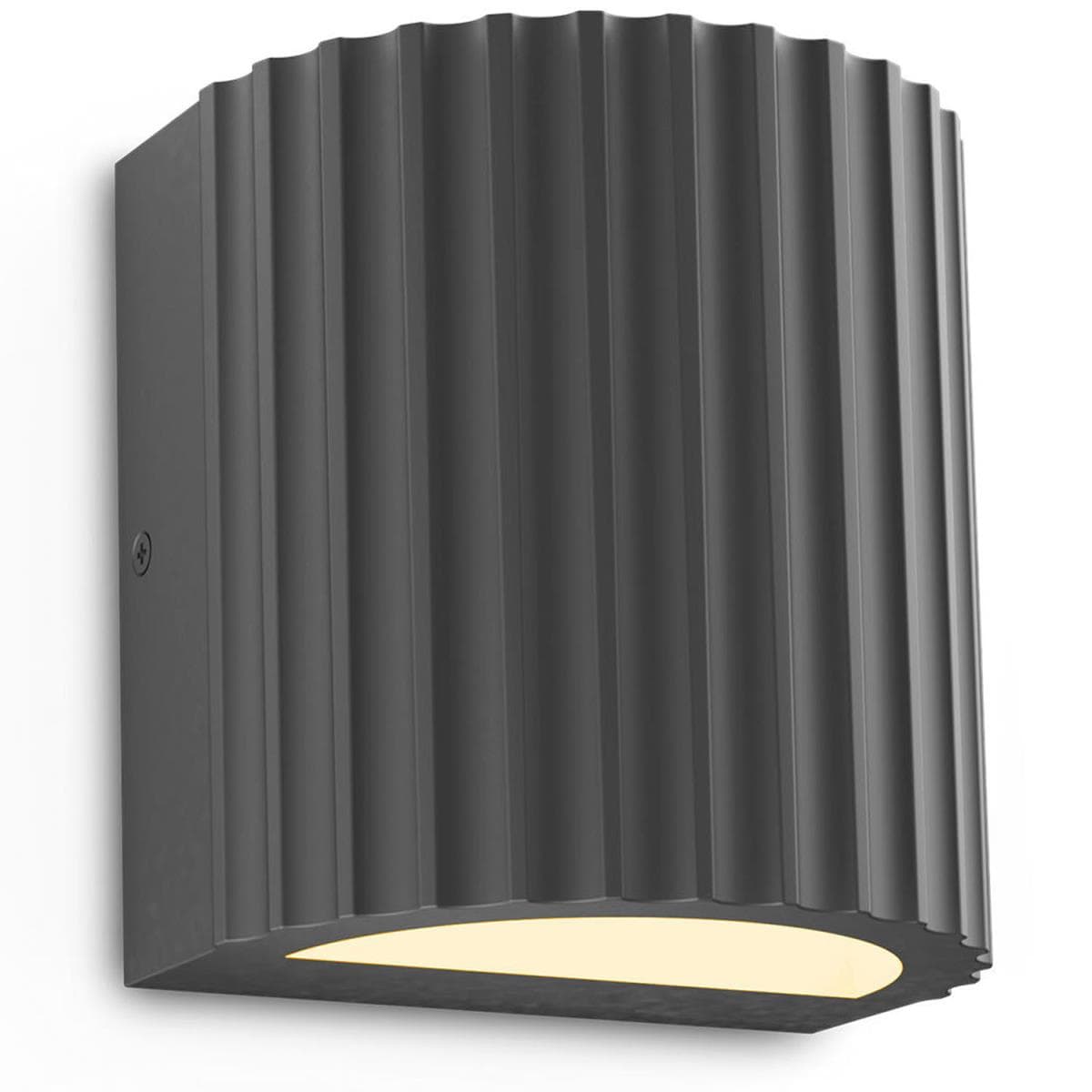 Philips: Zyra Vägglampa 800lm Ultra Efficient Antracit