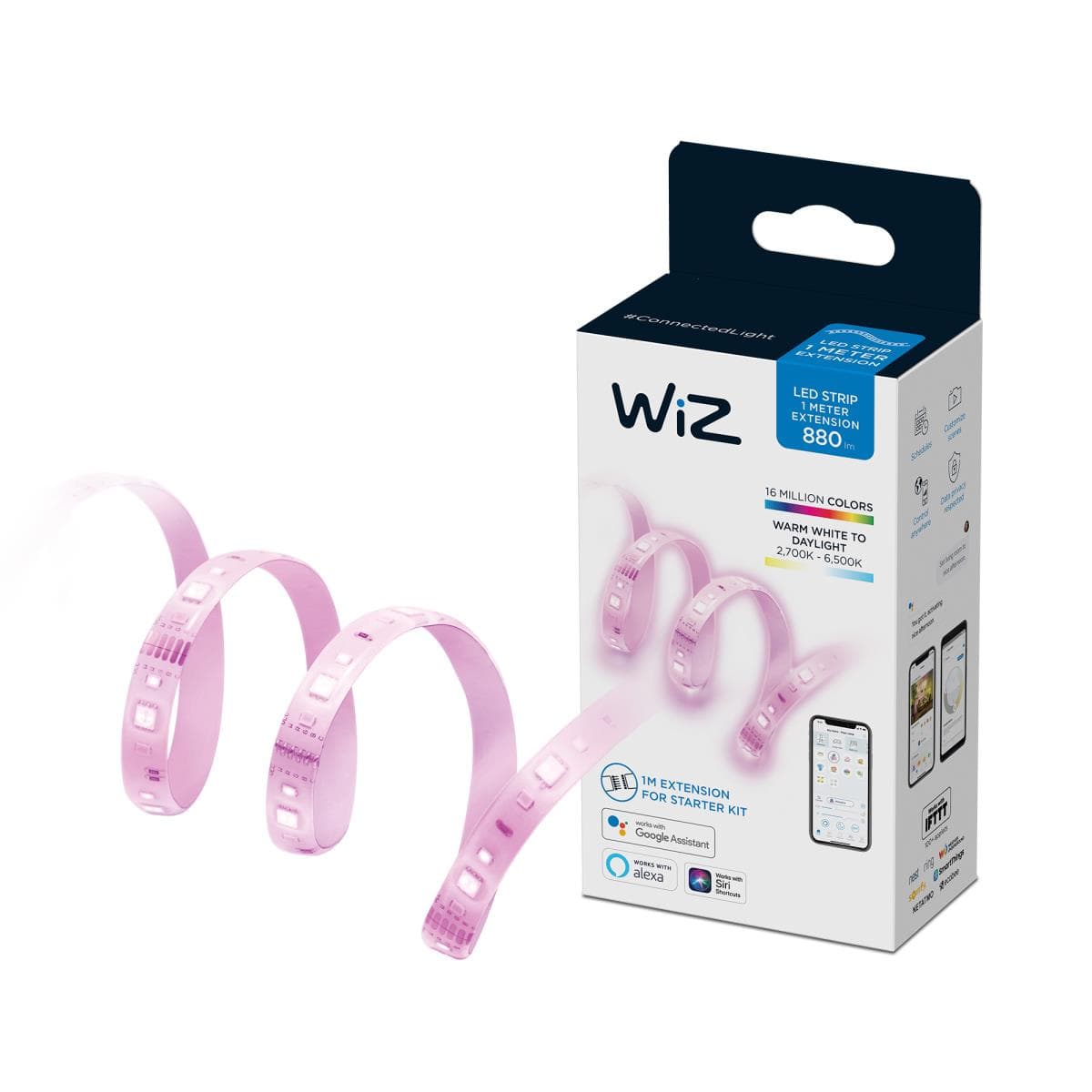 WiZ - Wi-Fi LED Strip 1M 880lm Extension EU