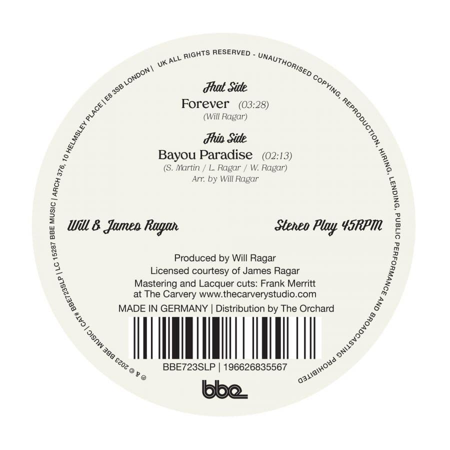 Will & James Ragar: Forever / Bayou Paradise