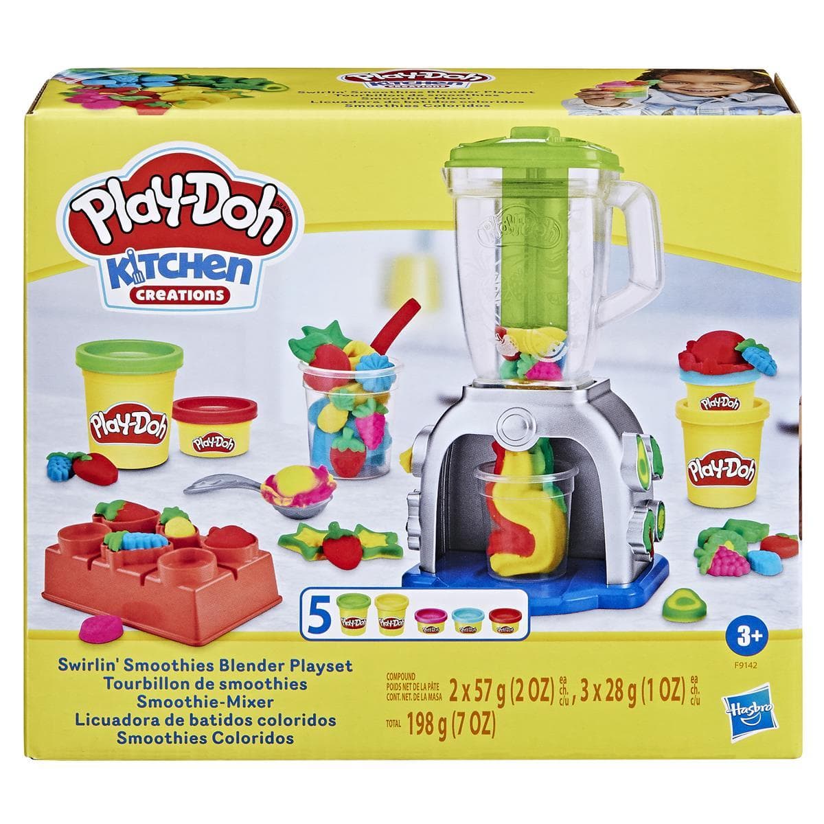 PLAY-DOH Kitchen Creations Playset Swirlin Smoothies