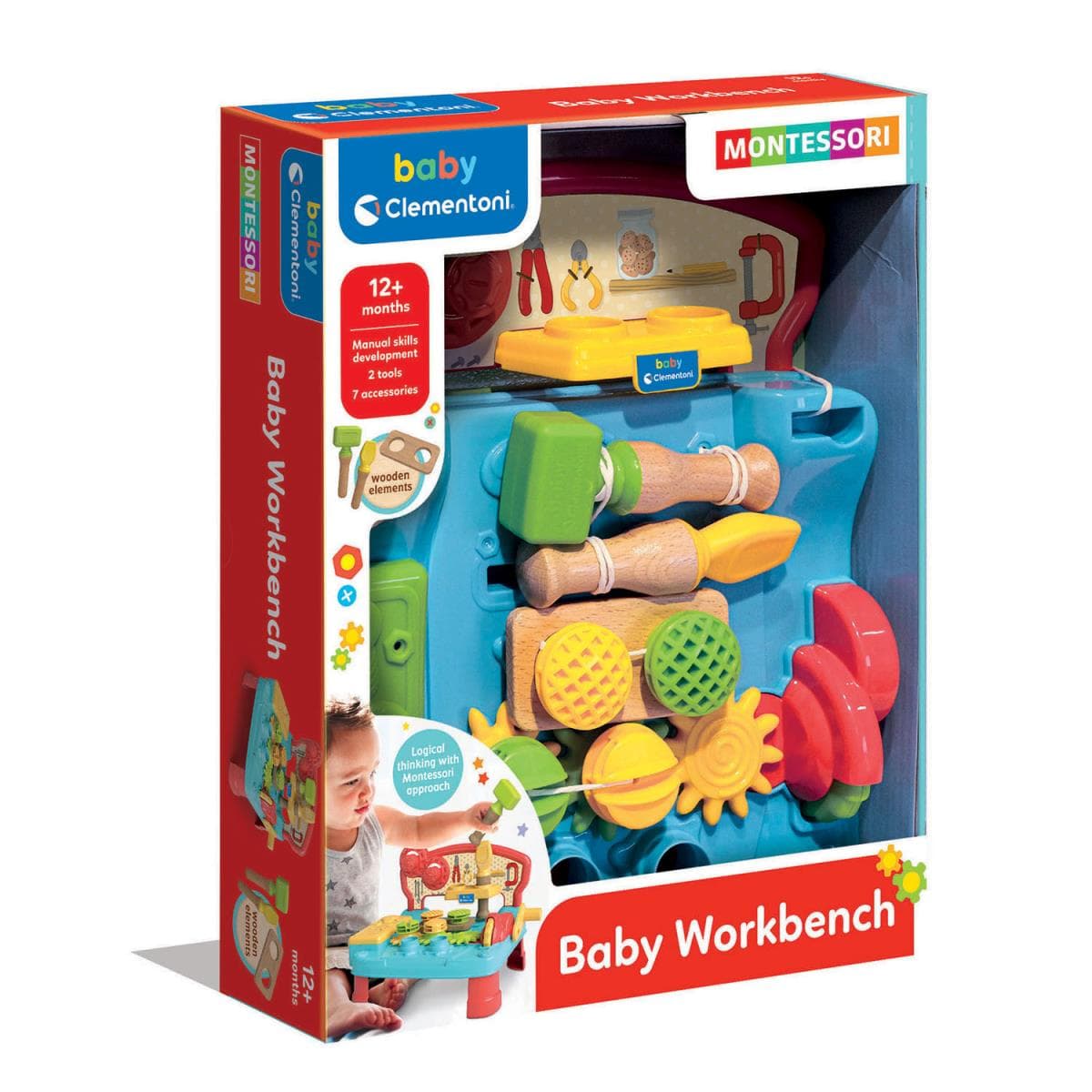 CLEMENTONI Montessori Baby Workbench
