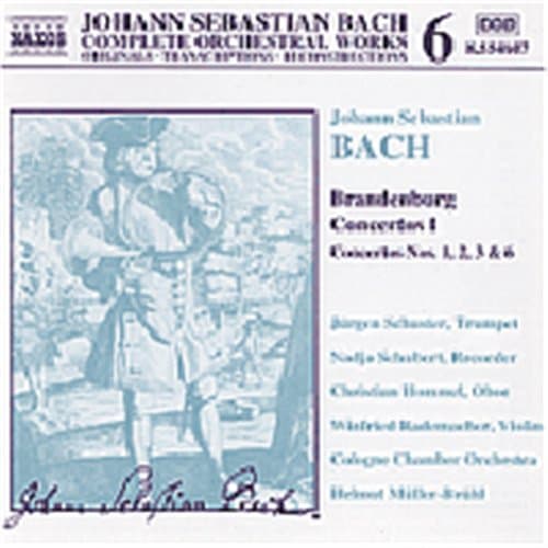 Bach: Brandenburg Concertos 1-3 & 6