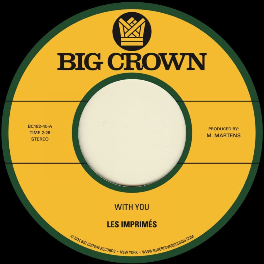 Les Imprimés: With You / Only Love
