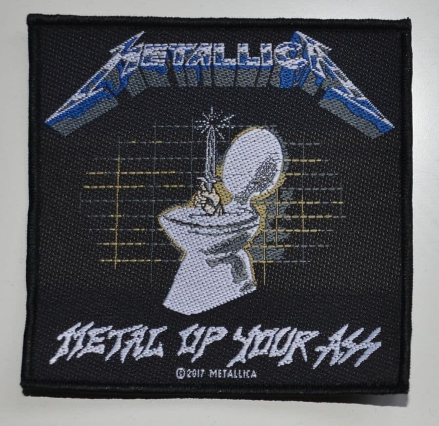 Metallica: Patch Metal Up You Ass (10,3 x 10,3