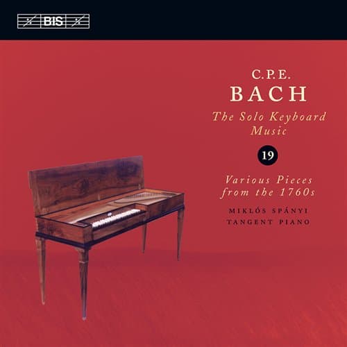 Bach C P E: Solo Keyboard Music Vol 19