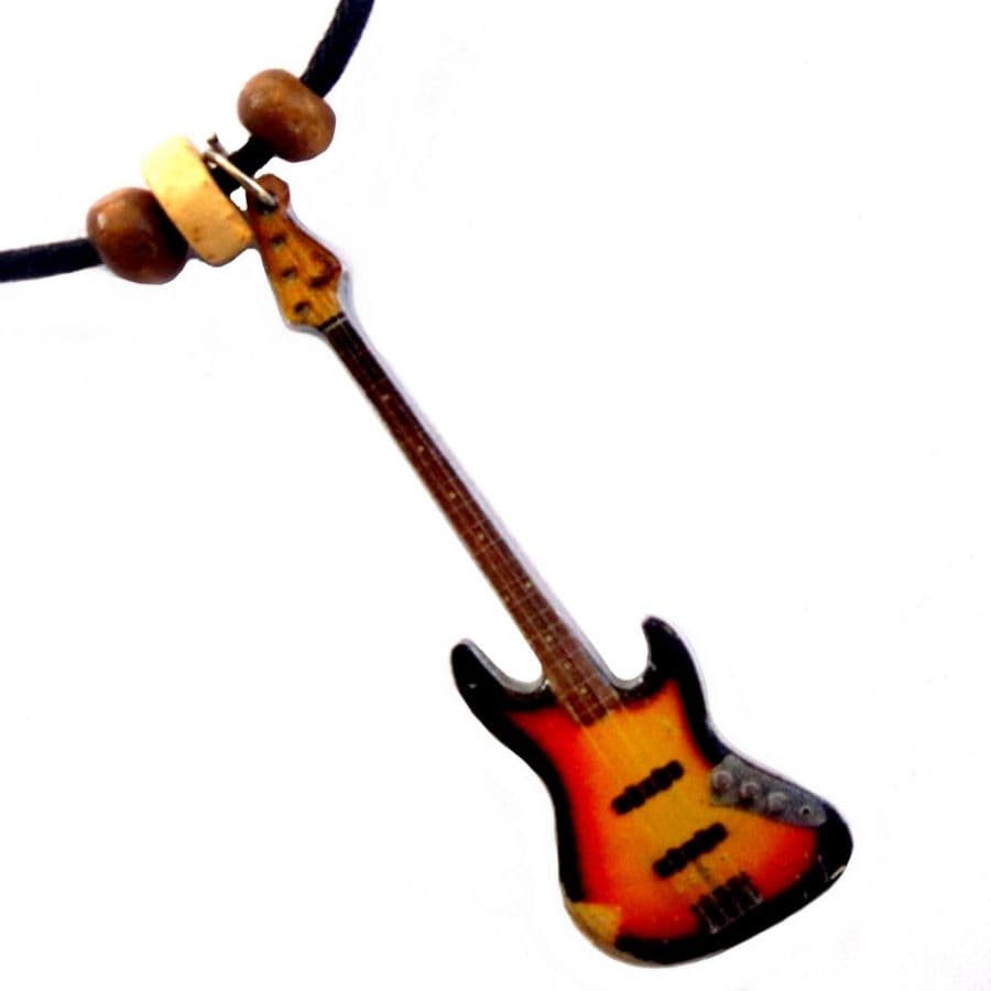 Pastorius Jaco: Halsband (Stål+läderrem)