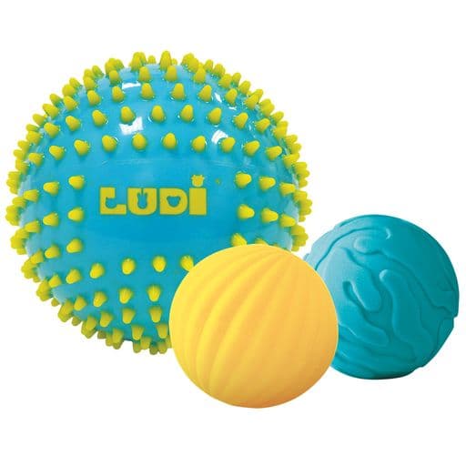 Ludi - Sensory ball set - Blue